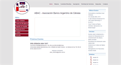 Desktop Screenshot of abac.org.ar