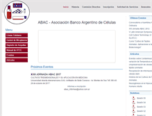 Tablet Screenshot of abac.org.ar